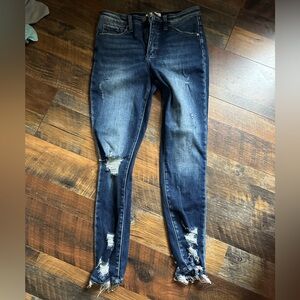 Buckle Parker Distressed Skinny Jeans